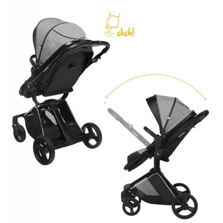 Carucior transformabil 2 in 1 Skiddou Nasjo Normandic Dream, Diverse culori [3]