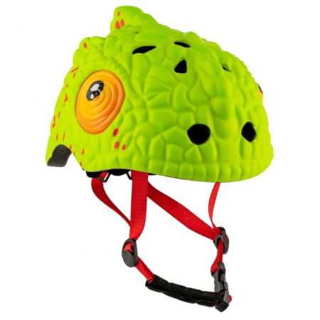 Casca bicicleta copii, dimensiune reglabila 49-55 cm, 2-7 ani, Chameleon Verde [2]