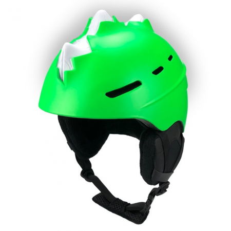 Echipament protectie bicicleta si ski - Casca de schi, protectie pentru copii, dimensiune reglabila 58-61cm, Verde