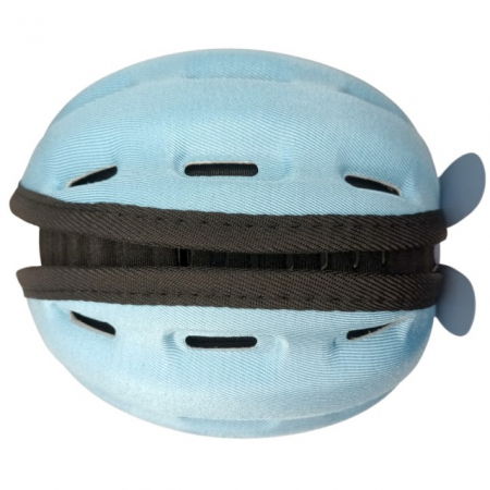 Casca protectie bebelusi cu spuma flexibila, ultrausoara, reglabila, Empria, Iepuras, Diverse culori [4]