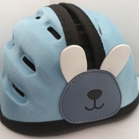 Casca protectie bebelusi cu spuma flexibila, ultrausoara, reglabila, Empria, Iepuras, Diverse culori [5]