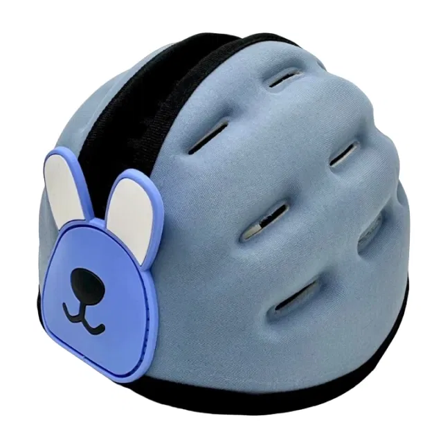 Casca protectie bebelusi cu spuma flexibila, ultrausoara, reglabila, Empria, Iepuras, Diverse culori [10]