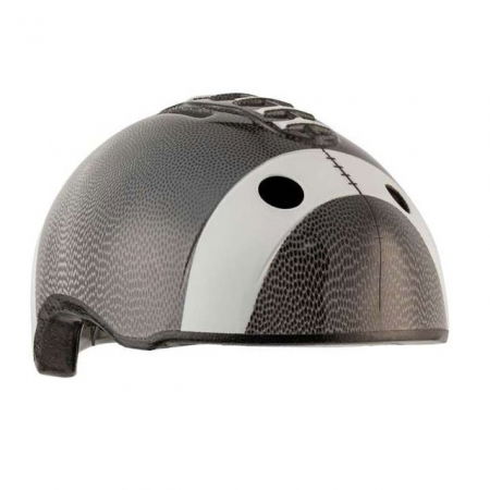 Protectii exterior - Casca bicicleta copii, dimensiune reglabila 49-55 cm, 2-7 ani, Football Negru