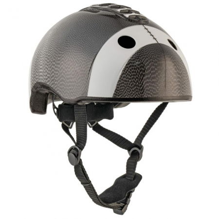 Casca bicicleta copii, dimensiune reglabila 49-55 cm, 2-7 ani, Football Negru [2]