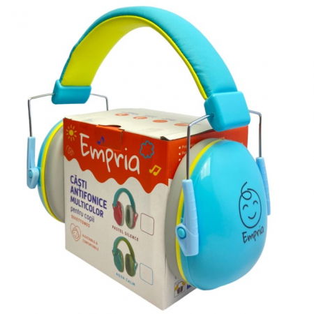 Casti antifonice pentru copii, dimensiune ajustabila, Empria, Diverse culori [4]