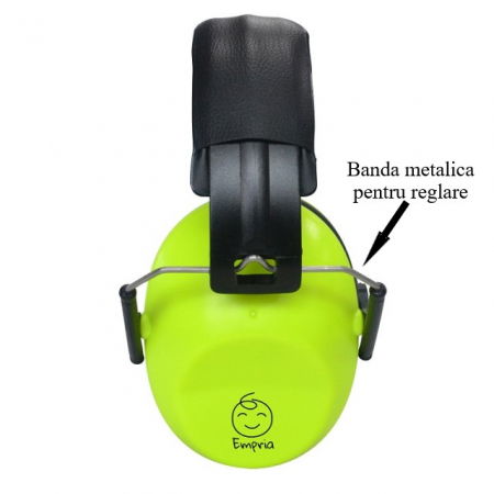 Casti antifonice pentru copii Vivid Slim, model ajustabil, Empria, Diverse culori [8]