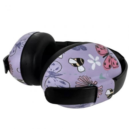 Casti antifonice pentru bebelusi si copii, Banz, Bubzee, 3-36 luni, Butterfly [6]