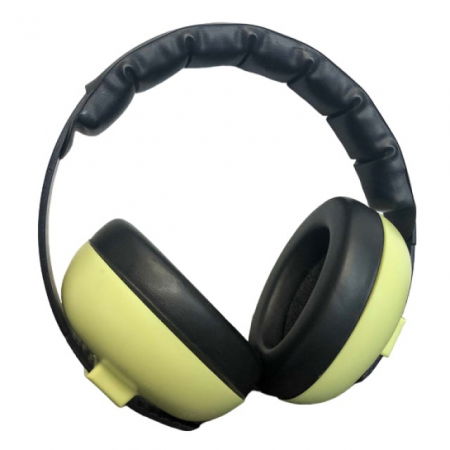 Casti antifonice pentru bebelusi si copii, Banz, Bubzee, 3-36 luni, Verde pal [3]