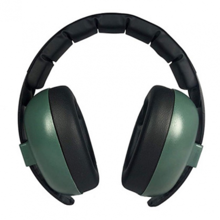 Protectii exterior - Casti antifonice pentru bebelusi si copii, Banz, Bubzee, 3-36 luni, Dark Green
