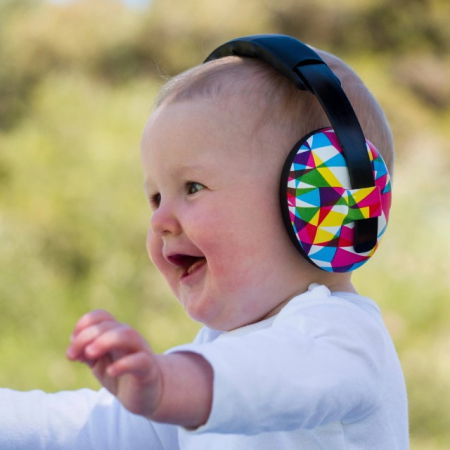 Casti antifonice pentru bebelusi si copii, Banz, Bubzee, 3-36 luni, Prism [6]