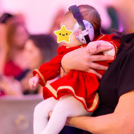 Casti antifonice pentru bebelusi si copii, Banz, Bubzee, 3-36 luni, Butterfly [8]