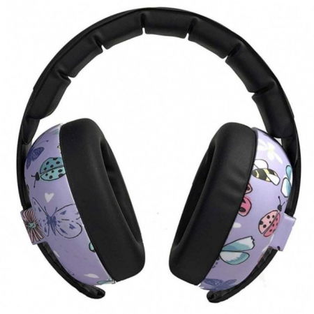Casti antifonice pentru bebelusi si copii, Banz, Bubzee, 3-36 luni, Butterfly [1]