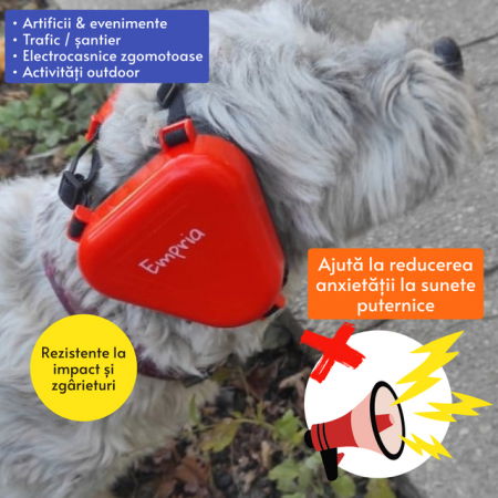 Casti antifonice pentru caini, talie medie si mare, Empria, Diverse culori [3]