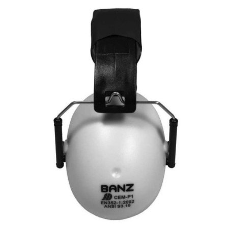 Casti antifonice pentru copii, Banz Bubzee, 3-10 ani, Gri