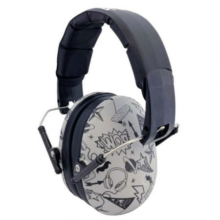 Casti antifonice pentru copii, Banz Bubzee, 3-10 ani, Graffiti [5]