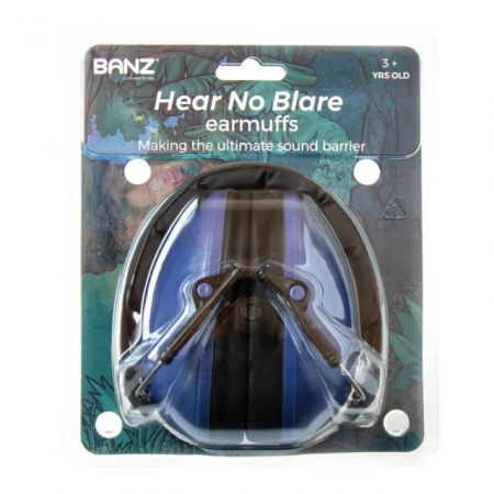 Casti antifonice pentru copii, Banz Bubzee, 3-10 ani, Navy [10]
