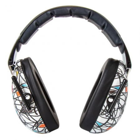 Casti antifonice pentru copii, Banz Bubzee, 3-10 ani, Squiggles [1]
