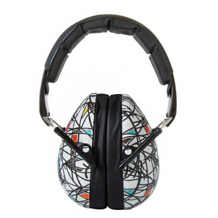 Casti antifonice pentru copii, Banz Bubzee, 3-10 ani, Squiggles [7]