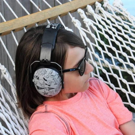 Casti antifonice pentru copii, Banz Bubzee, 3-10 ani, Graffiti [4]