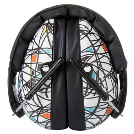 Casti antifonice pentru copii, Banz Bubzee, 3-10 ani, Squiggles [4]