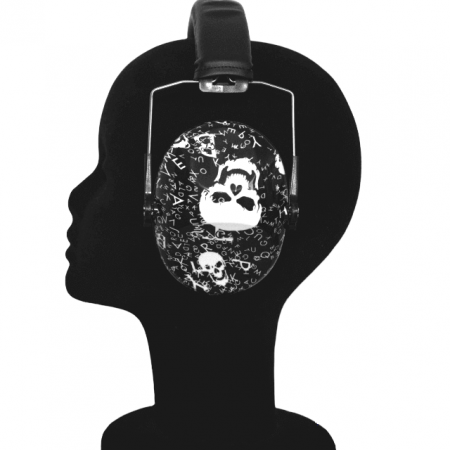 Casti antifonice pentru copii Slim Skull [2]