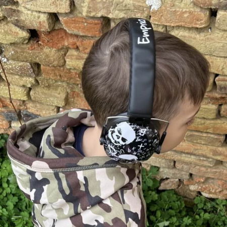 Protectii exterior - Casti antifonice pentru copii Slim Skull