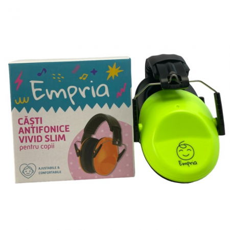 Casti antifonice pentru copii Vivid Slim, model ajustabil, Empria, Diverse culori [10]