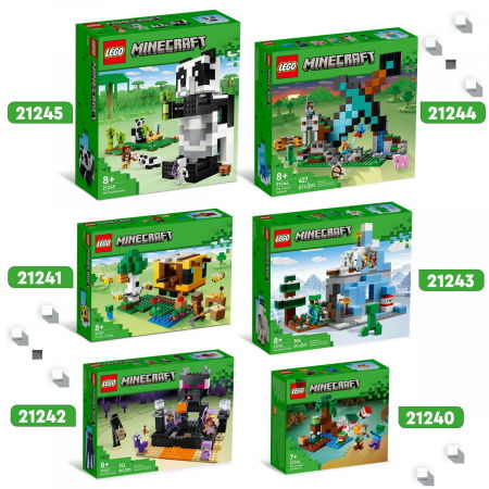 LEGO® Minecraft - Casuta albinelor (21241), 254 piese [9]