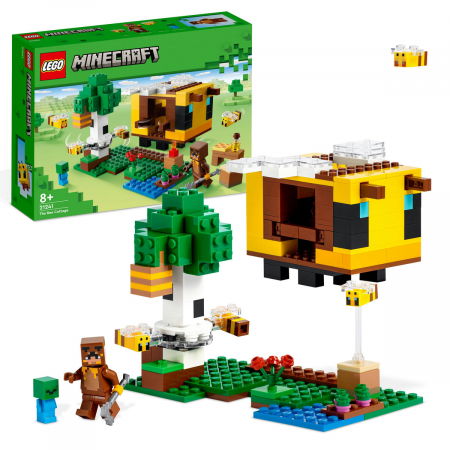 LEGO - LEGO® Minecraft - Casuta albinelor (21241), 254 piese