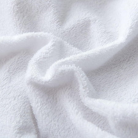 Cearceaf impermeabil alb cu elastic, husa protectie saltea tip prosop, 160x200x40 cm [2]