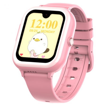 Ceasuri copii - Ceas smartwatch copii gps 5-15m 4G Android Wifi AMOLED 1.72in, Roz