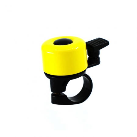 Echipament protectie bicicleta si ski - Clopotel pentru bicicleta, sonerie din aluminiu si plastic rezistent, Diverse culori
