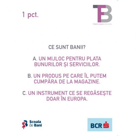 Jocuri educative - Joc educativ Copiii și Banii
