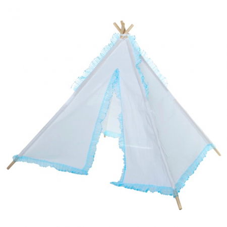 Cort de joaca pentru copii, cort teepee, stil indian, Empria, 110x110x110 cm, Diverse culori [2]