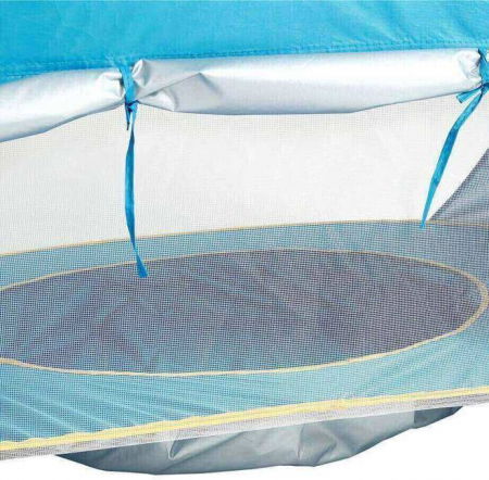 Cort de plaja, Empria, cu protectie UV pentru bebelusi si copii, cu piscina, vacanta vara, 117x79x70 cm [10]