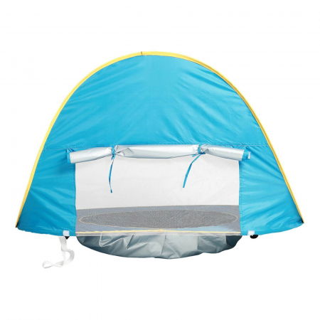 Cort de plaja, Empria, cu protectie UV pentru bebelusi si copii, cu piscina, vacanta vara, 117x79x70 cm [7]