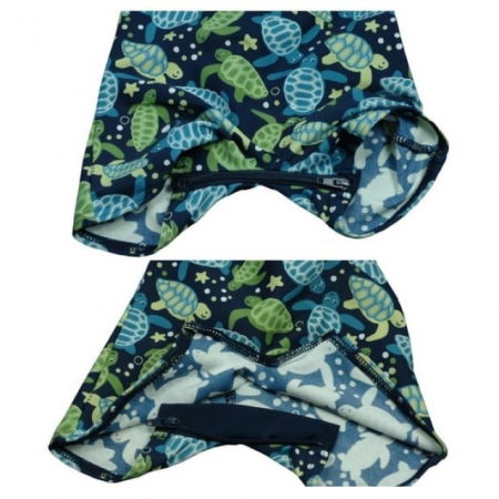Costume de Baie / Inot pentru bebelusi si copii, Protectie Soare UPF50+, Turttle, Diverse marimi [5]