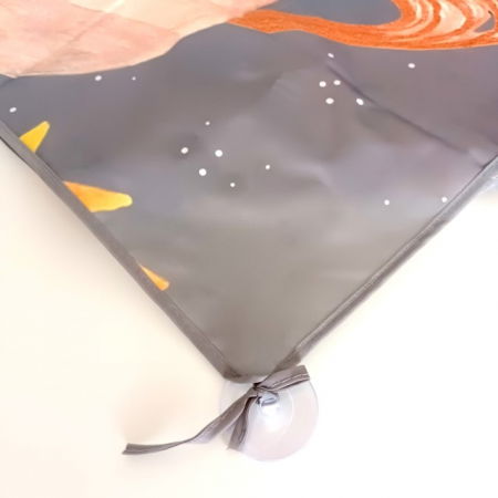 PRODUS RESIGILAT - Covoras anti-murdarire pentru scaunul de masa bebe, impermeabil, lavabil, antiderapant, Planets [11]