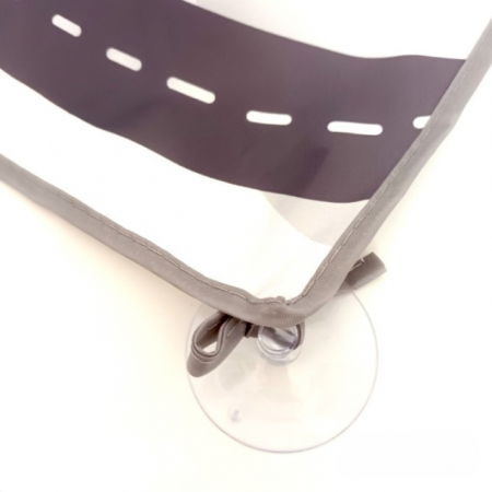 Covoras anti-murdarire pentru scaunul de masa bebe, impermeabil, lavabil, antiderapant, Oras [9]