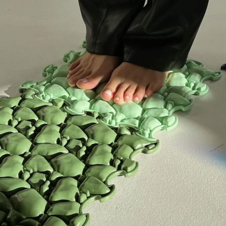 Covoras ortopedic pentru masaj, 1 piesa, model Stones, Diverse culori [9]