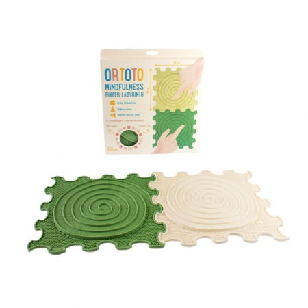 Covoras ortopedic, senzorial, set puzzle, 2 piese [4]