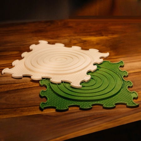 Covoras ortopedic, senzorial, set puzzle, 2 piese [2]