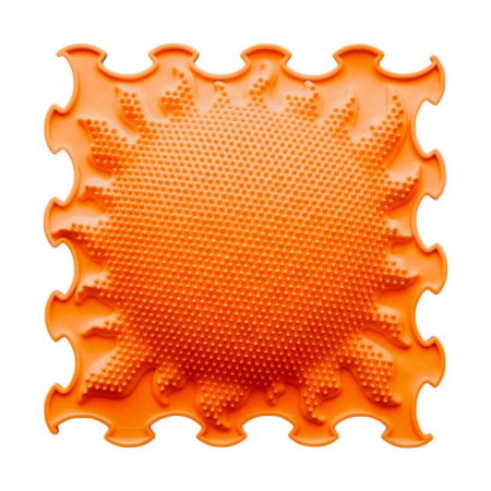 Covoras ortopedic, senzorial, set puzzle, 6 piese cu diferite texturi, Intensive Barefoot Path [7]
