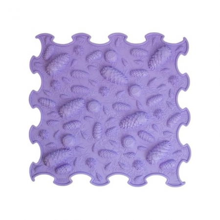 Covoras ortopedic, senzorial, set puzzle, 8 piese cu diferite texturi, Sensory&Calm Pastel Set [8]
