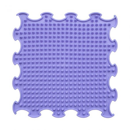 Covoras ortopedic, senzorial, set puzzle, 8 piese, model Spikes, textura rigida, Multicolor [3]