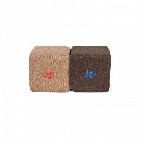 Cuburi Magnetice Basic de joaca, JollyHeap, 100 cuburi, Bej-Maro [1]
