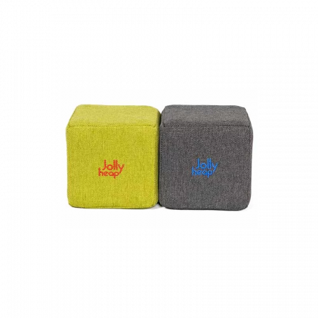 Cuburi Magnetice de joaca, JollyHeap BASIC, 100 cuburi - 2 forme, Diverse culori [1]