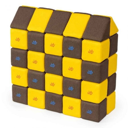 Cuburi Magnetice, JollyHeap MEDIUM, 50 cuburi,  Diverse culori [2]