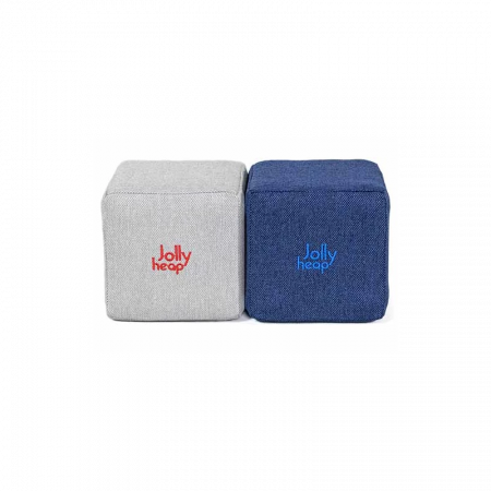 Cuburi Magnetice, JollyHeap Medium, 50 cuburi,  Alb Fildes-Albastru [1]