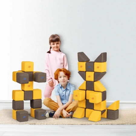 Inchiriaza pentru 10 zile Cuburile Magnetice JollyHeap® – Set 100 Bucati [24]